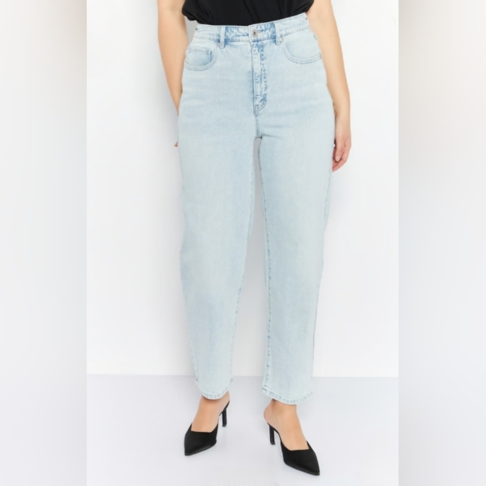 STYLE&CO | Mom High-Rise Vintage Straight Jean,